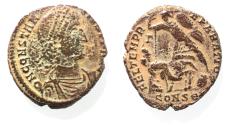 Ancient Coins - CONSTANTIUS II AE . FALLEN HORSEMAN