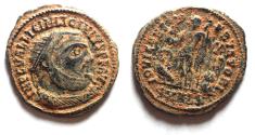 Ancient Coins - LICINIUS I AE FOLLIS. ORIGINAL PATINA