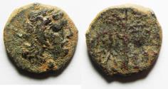 Ancient Coins - KYRENAICA, Kyrene. temp. Magas. As king of Kyrene, circa 282/75-261 BC. Æ 19