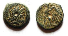 Ancient Coins - AS FOUND: PTOLEMY II AE 16. ALEXANDRIA MINT.
