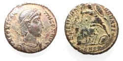 Ancient Coins - CONSTANTIUS II AE . FALLEN HORSEMAN