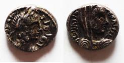 Ancient Coins - Nabataean Kings. Rabbel II (AD 70-106). AR sela (14mm, 3.13g). Struck c. AD 70/1-75/6.