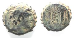 Ancient Coins - Seleukid Kingdom. ALEXANDER BALAS AE 19