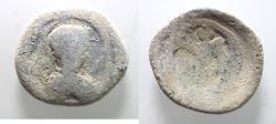 Ancient Coins - Egypt. Oxyrhynchos. Circa 1st-3rd century AD. Lead tessera (23mm, 10.78g).