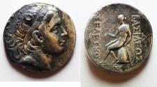 Ancient Coins - Seleukid Kings. Seleukos III Keraunos (225/4-222 BC). AR tetradrachm (27mm, 16.59g). Seleukeia on the Tigris mint.