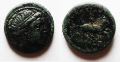 Ancient Coins - Macedonian Kings. Philip III Arrhidaeus (323-317 BC). AE 18mm, 5.38g. Miletos mint.