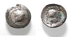Ancient Coins - ARABIA, Southern. Himyar.. Circa AD 2nd Century. AR Drachm