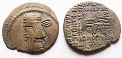 Ancient Coins - Parthian Kingdom. Pakoros I (c. AD 78-120). AR drachm. Ekbatana mint.