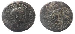 Ancient Coins - lexandria under Vespasian (AD 69-79). AE hemidrachm (28mm, 11.50g). Struck in regnal year 8 (AD 75/6)