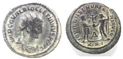 Ancient Coins - AS FOUND: DIOCLETIAN AE ANTONINIANUS
