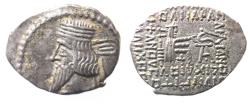 Ancient Coins - Kings of Parthia. Pakoros I (AD 78-120) AR Drachm