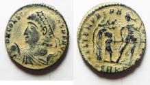 Ancient Coins - 	ORIGIANL DESERT PATINA. CONSTANS AE CENT