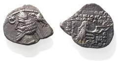 Ancient Coins - KINGS OF PARTHIA. Parthian Kingdom. SILVER DRACHM .