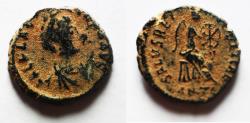 Ancient Coins - Aelia Flaccilla (Wife of Theodosius) AE 4