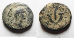 Ancient Coins - JUDAEA. GALILEE. TIBERIAS UNDER TRAJAN AE 21