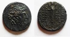 Ancient Coins - Seleukid Kings. Demetrios III Eukairos (97/6-88/7 BC). AR tetradrachm (27mm, 14.63g). Damascus mint. Struck in SE 222 (91/0 BC).