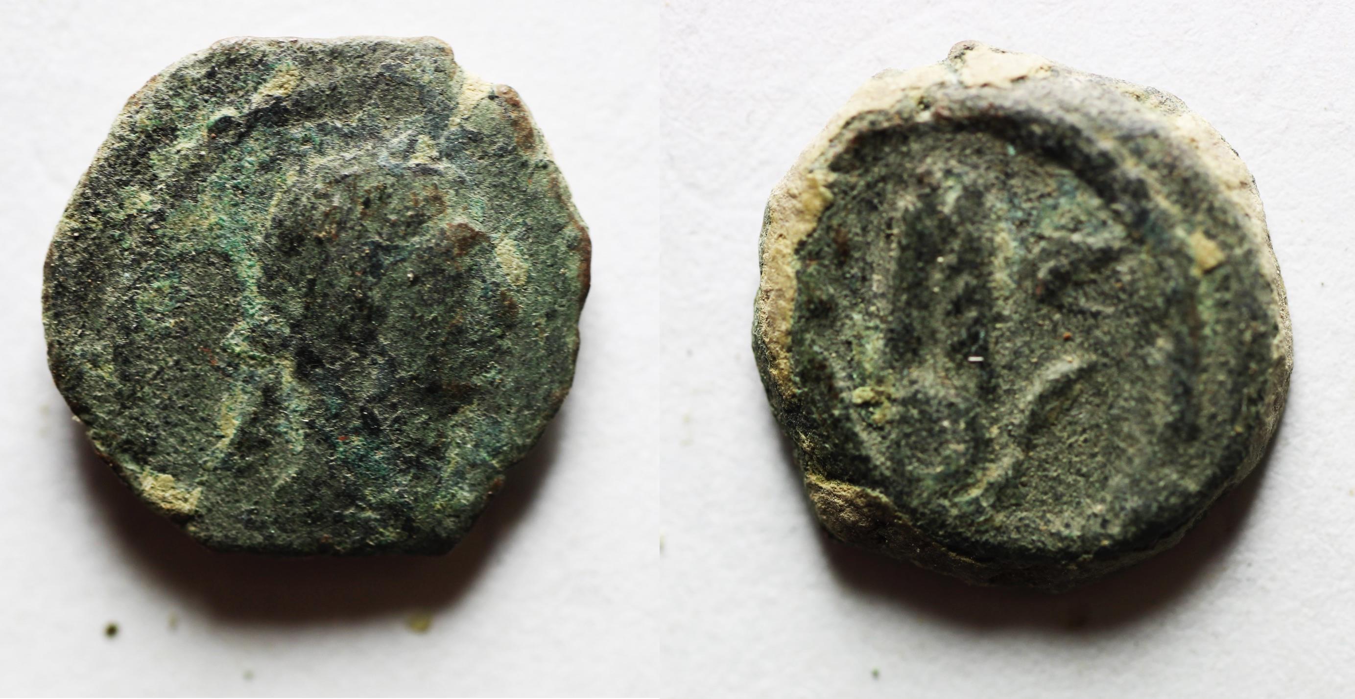 EGYPT. ALEXANDRIA. TRAJAN AE DICHALKON. ISIS HEADDRESS | Roman ...