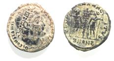 Ancient Coins - CONSTANTINE I AE 3 . AS FOUND