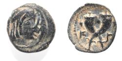 Ancient Coins - NABATAEAN . SYLLAUES , ONLY RULED SIX MONTHS. AE 15