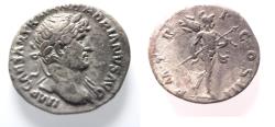 Ancient Coins - NICE HADRIAN. SILVER DENARIUS