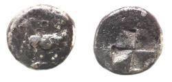 Ancient Coins - Thrace. Byzantion. ca. 416-357 BC. AR siglos or drachm (15mm, 5.06g).