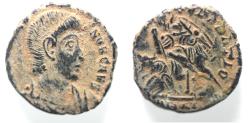 Ancient Coins - CONSTANTIUS GALLUS AE . FALLEN HORSEMAN.