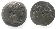 Ancient Coins - PTOLEMAIC KINGS of EGYPT. Ptolemy V or Ptolemy VI. 204-180 BC or 180-145 BC. Æ.
