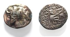 Ancient Coins - KINGS OF PARTHIA. Parthian Kingdom. SILVER DRACHM .