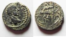 Ancient Coins - DECAPOLIS. ARABIA. ESBUS . ELAGABALUS AE 18