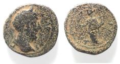 Ancient Coins - Judaea. Aelia Capitolina under Marcus Aurelius (AD 161-180). AE 18