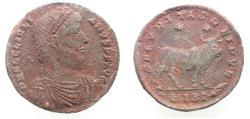 Ancient Coins - Julian II. AD 360-363. Æ Double Maiorina . Bull