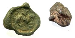 Ancient Coins - Roman Egypt. 1st-3rd century AD. Lead seal impression (18 mm)
