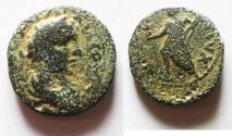 Ancient Coins - Arabia. Esbus under Elagabalus (AD 218-222). AE 19