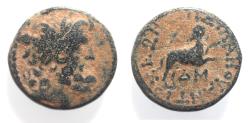 Ancient Coins - Seleucis and Pieria. Antioch Æ 20 . Star of Bethlehem depicted. 1st Century AD
