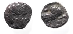 Ancient Coins - ARABIA FELIX. Sabaeans. Imitating Athens. Ca. 3rd-2nd centuries BC. AR quarter-unit