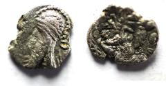 Ancient Coins - Kings of Persis. 2nd century BC. AR Obol