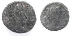 Ancient Coins - DECAPOLIS. GADARA. COMMODUS AE 17. AS FOUND