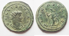 Ancient Coins - BEAUTIFUL GALLIENUS SILVERED ANTONINIANUS
