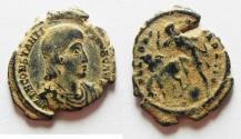 Ancient Coins - BEAUTIFUL AS FOUND CONSTANTIUS GALLUS AE 3 