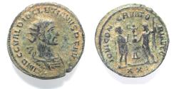 Ancient Coins - AS FOUND. DIOCLETIAN AE ANTONINIANUS