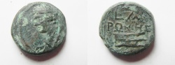 Ancient Coins - DECAPOLIS. GADARA. AE 23MM, 11.21G. PSEUDO-AUTONOMOUS ISSUE. STRUCK IN POMPEIAN YEAR 1 (64/3 BC).
