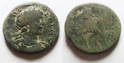 Ancient Coins - ARABIA, Rabbathmoba, Geta As Caesar, A.D. 198-209. Æ 24