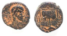 Ancient Coins - Mesopotamia. Rhaesena under Caracalla or Elagabalus (AD 198-217 or 218-222). AE 16mm, 4.17g.