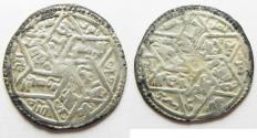 World Coins - RASSIDS OF YEMEN. AL HADI YAHYA SILVER DERHIM. SA'DA MINT. VERY RARE