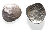 Ancient Coins - ARABIA, Southern. Himyar.. Circa AD 2nd Century. AR Drachm