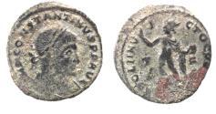 Ancient Coins - AS FOUND. CONSTANTINE I AE FOLLIS.