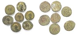 Ancient Coins - LOT OF 7 ROMAN ANTONINIANUS COINS. BRONZE