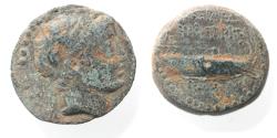Ancient Coins - AS FOUND: SELEUCID KINGDOM. DEMETRIUS II AE 19. TYRE