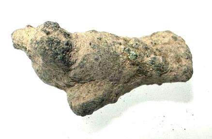 Ancient Coins - Ancient Levant. Bronze Age. 14th Century B.C bronze weight of a Duck. 1/2 qedet