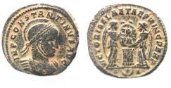 Ancient Coins - CONSTANTINE I AE FOLLIS.
